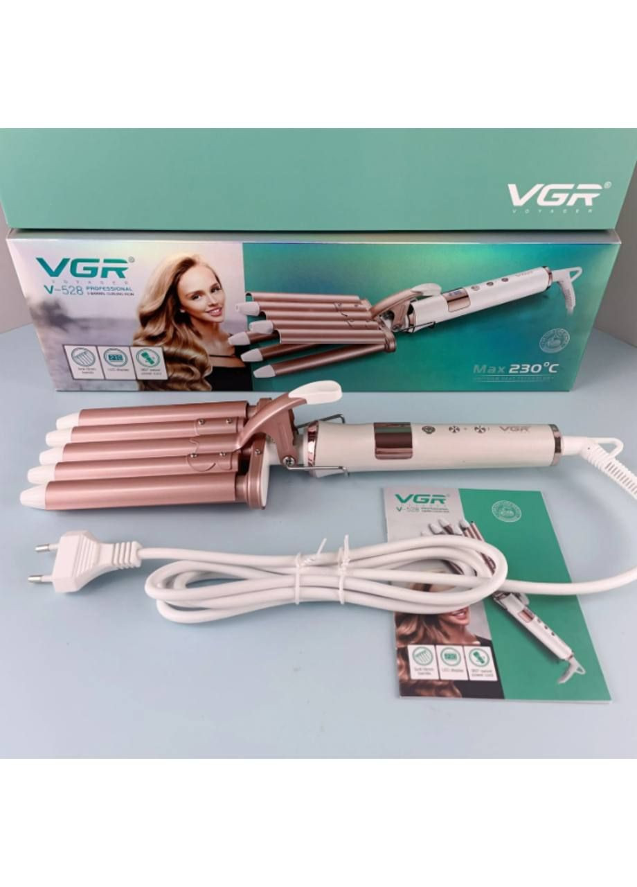 Плойка для завивки волосся на 5 хвиль VGR v-528 (279774267)