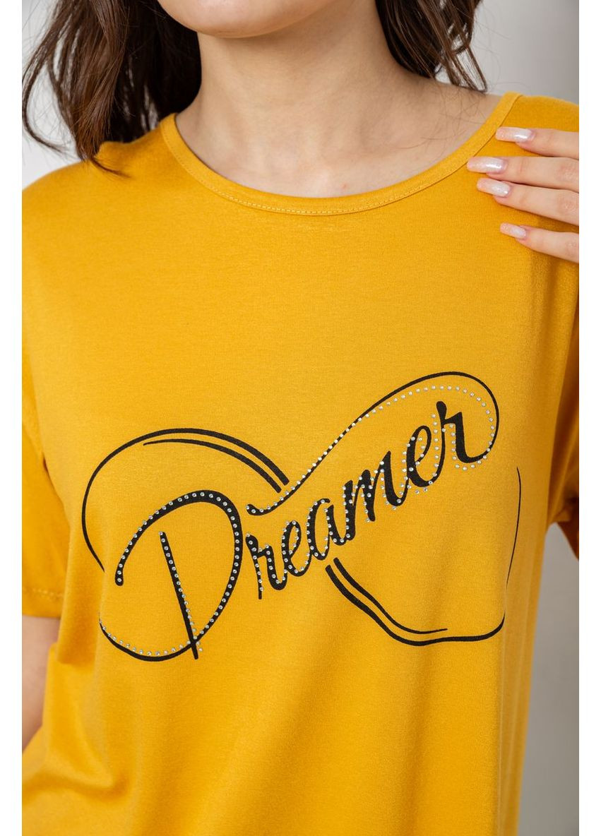 Футболка женская с принтом, 244R611 Ager - (358886312)