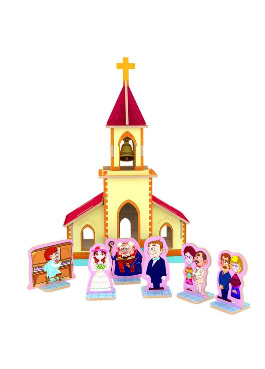 Игровой набор «Венчание», 34 дет. (2560/E204) Robotime (326051657)