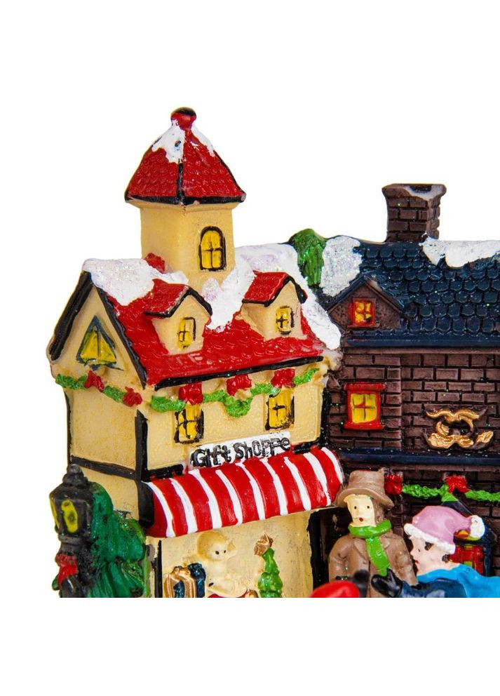 Фигурка новогодняя Зимний городок 16х17х17 см USB провод+батарейки 16016031 Lefard (299387598)