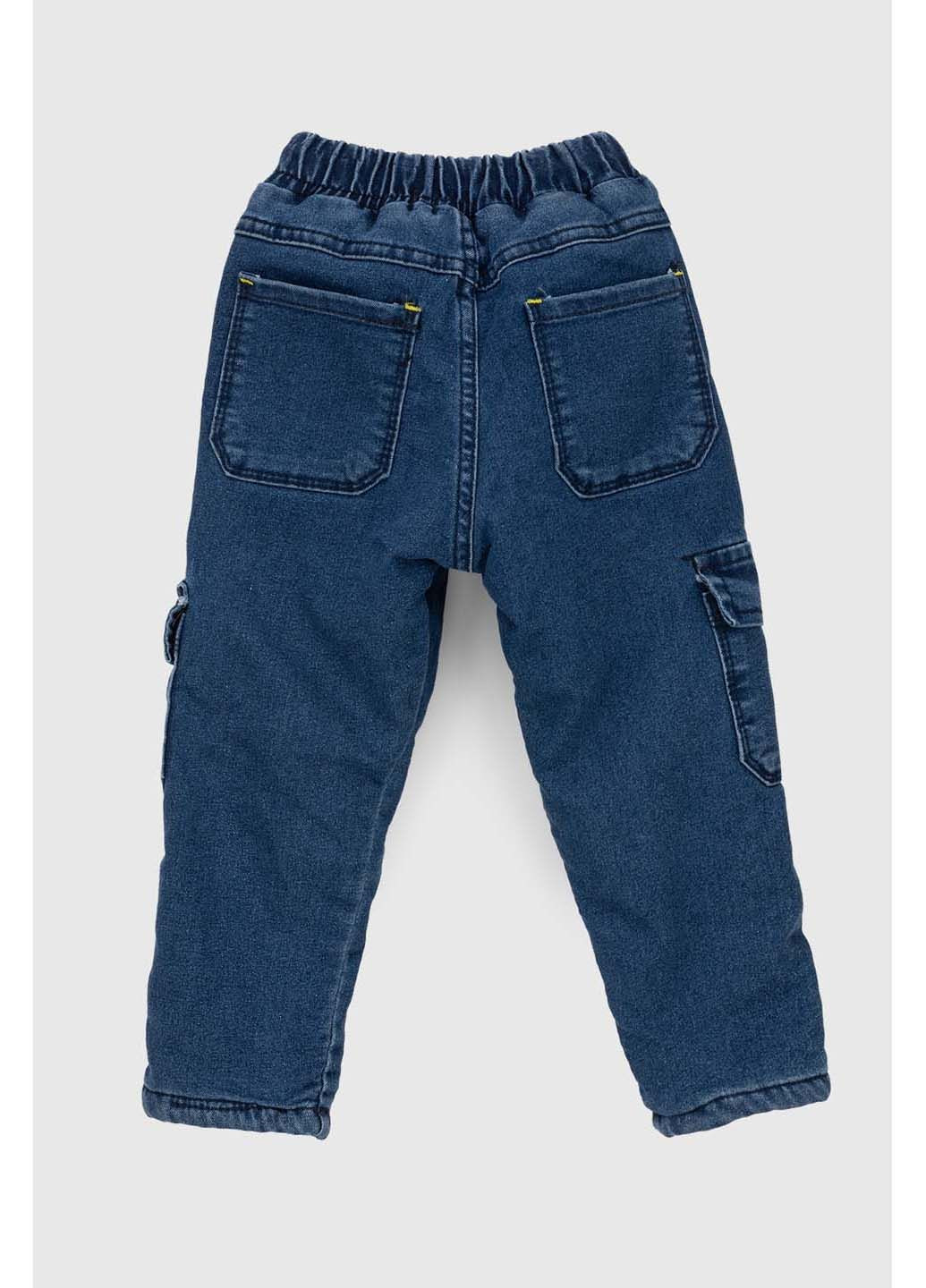 Синие демисезонные джинсы Pitiki