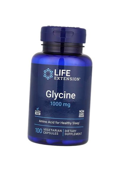 Глицин в капсулах, Glycine 1000, 100вегкапс (27346004) Life Extension (360620433)