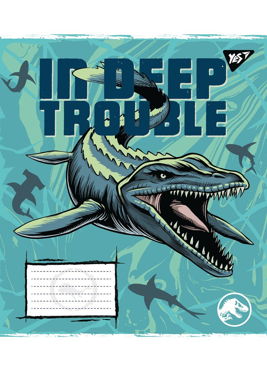 Набор тетрадей школьных А5/12 линия Jurassic world 25 шт (767225) Yes (352167550)