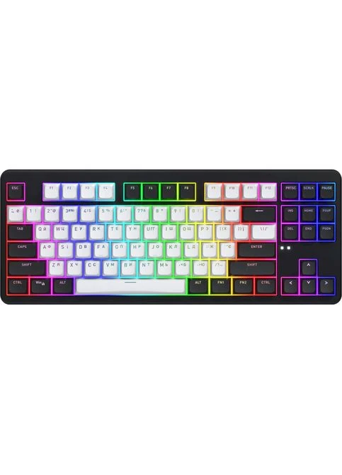 Клавіатура Rockfall 3 Mecha TKL Aurum Orange Linear rev.2.0 Black/White (HTK850UA) Hator (370606416)