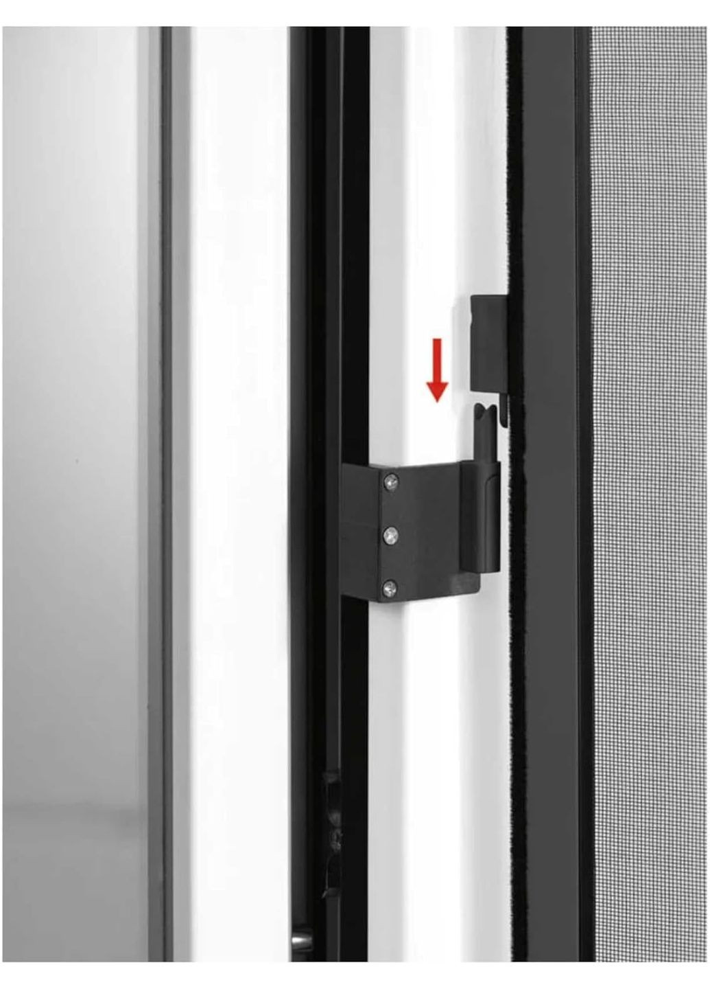 Набір адаптерів для алюмінієвої дверної коробки для захисту від комах Livarno home (293172945)