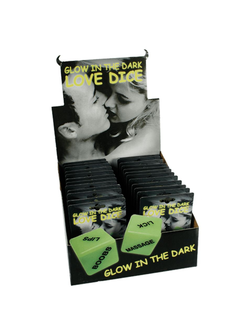 Набор с 2 эротических кубиков светящихся в темноте "Love Dice" Orion (299386649)