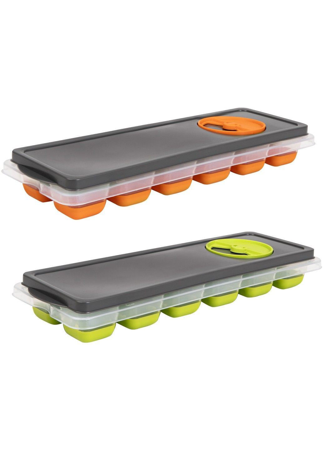 Контейнер пл. д/льоду ICE CUBE Orange-Green MIX з/к (161020-560) Herevin (365277024)