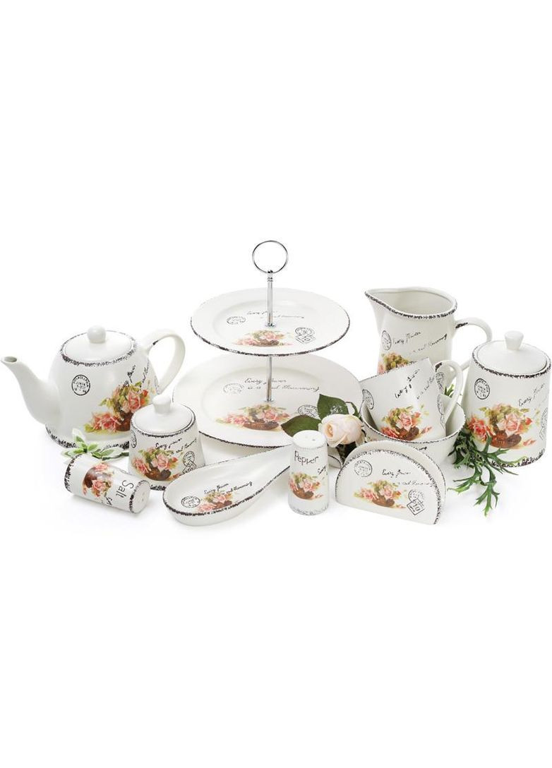 Сахарница керамическая "Провансальская Роза" 200мл Bona (332668473)