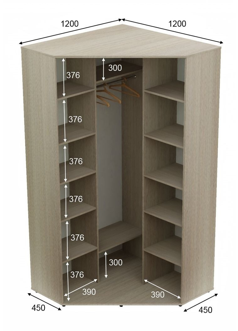 Шафа-купе дводверна кутова 120*120*230 Дуб Шамони світлий Дзеркало з піскострумним малюнком Угол-2 Алекса (360451107)