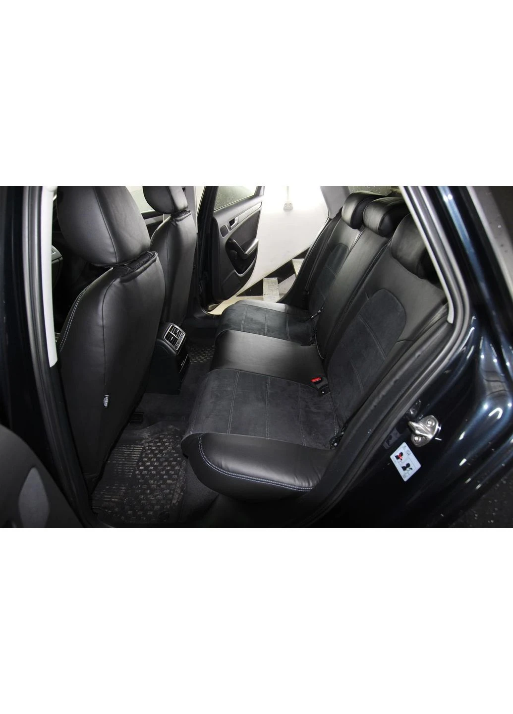Авточехлы Audi А4 B8 2007+ Avant (Экокожа + Антара) Чехлы в салон EMC-ELEGANT EMC ELEGANT (398179357)