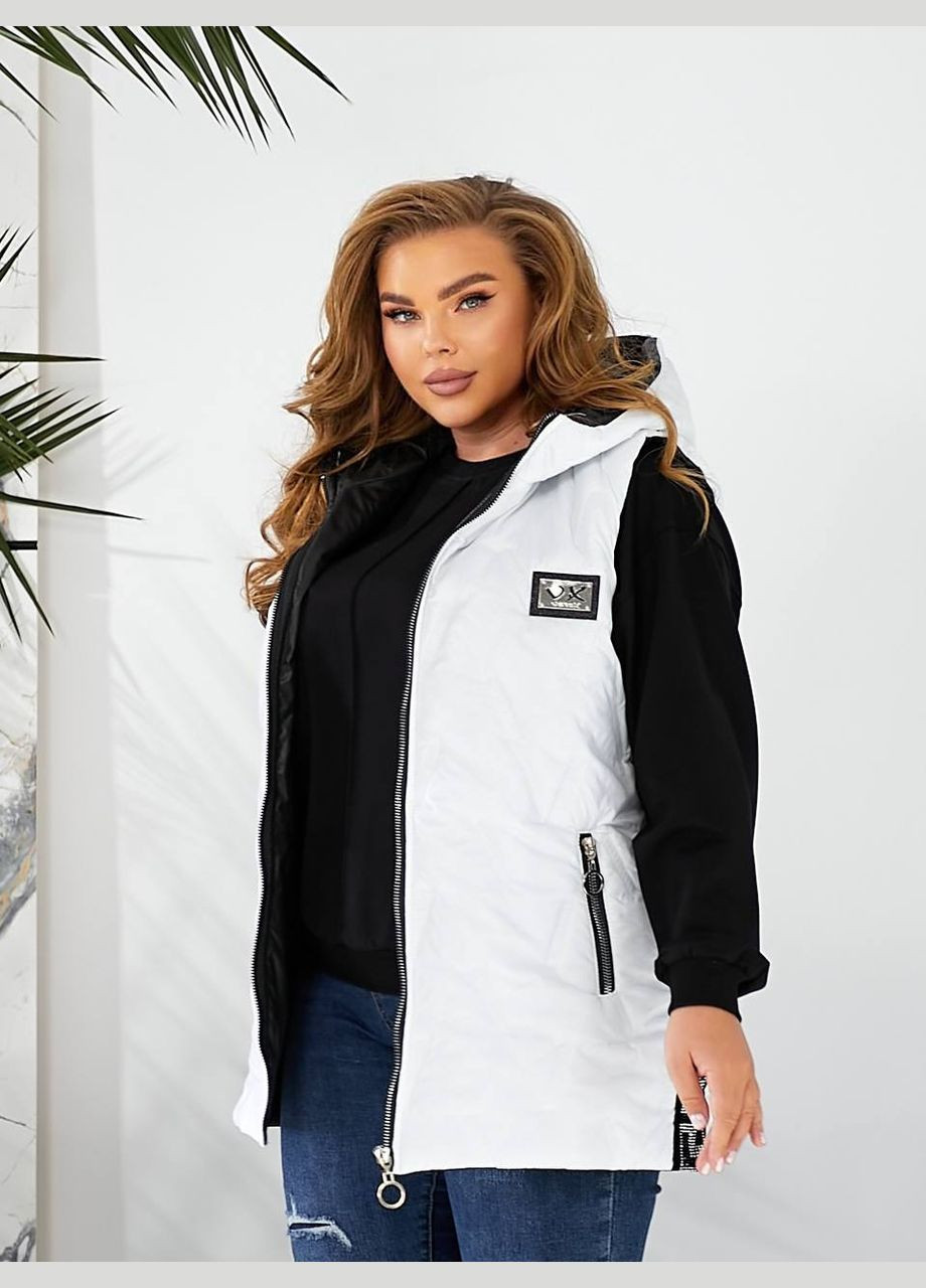 Жіночий жилет колір з капюшоном New Trend (304988613)