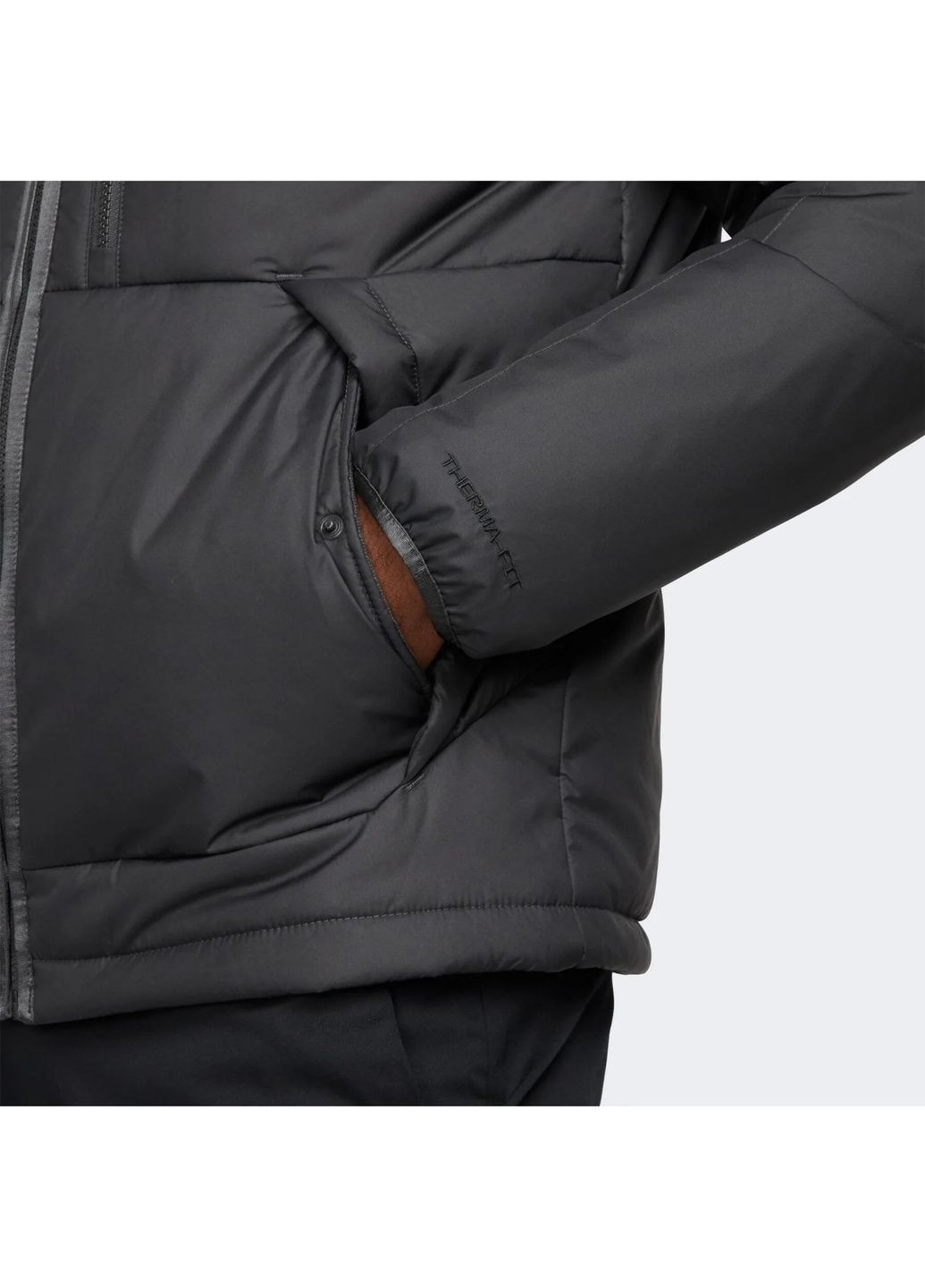 Чорна куртка чоловіча m nsw tf rpl legacy hd jkt black dx2038-070 Nike