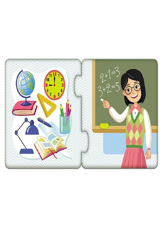 Дитячі пазли-половинки "Професії" 1214010 укр. мовою Ranok Creative (330606584)