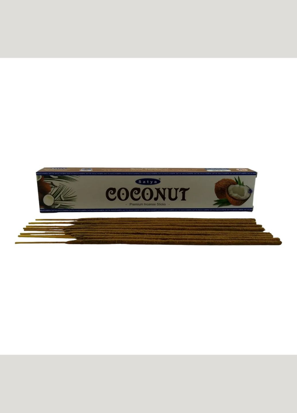 Аромапалочки premium incense sticks пилкові пахощі 15 гр. Кокос Satya (329203372)