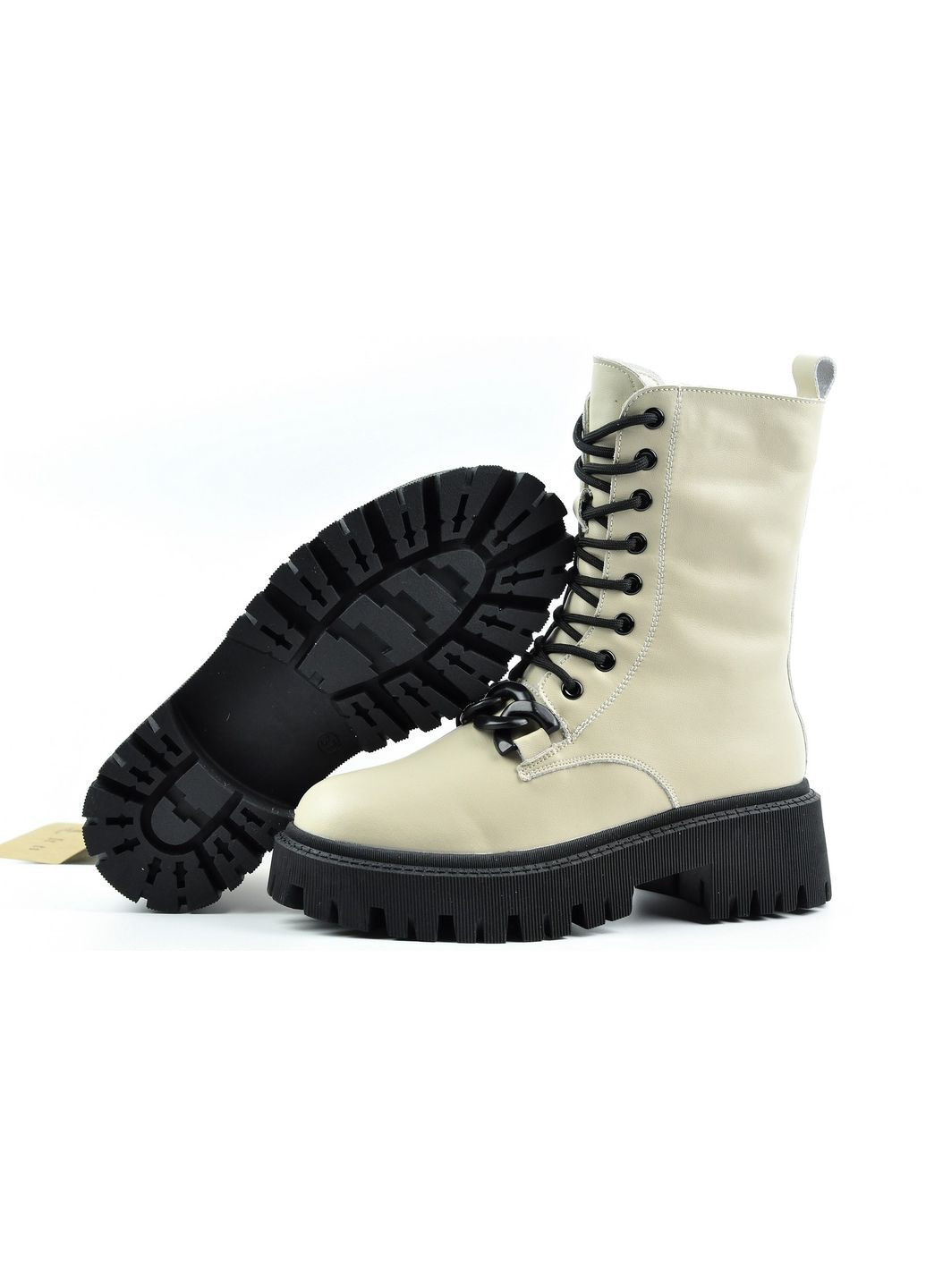 Зимние ботинки женские ITTS из искусственной кожи