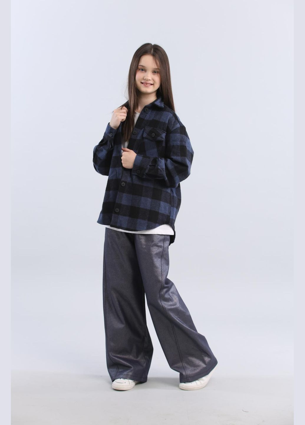 Джинси підліткові з напиленням IRmAS палаццо (325877436)