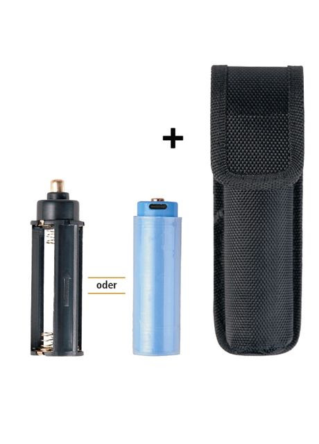 Ліхтарик Ручний 1000 люмен + акумулятор + кабель type-c STABLAMPE MISSION 1000 RECHARGE (15153500) Mil-Tec (292734722)