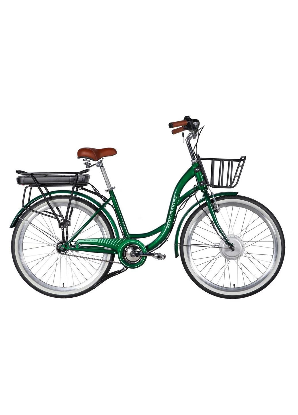 Велосипед уцінений з електроприводом 26" ST eAQUAMARINE BH рама-17" 36B 13А*г 500Вт YS 902 з кошиком 2026 Dorozhnik (380393495)