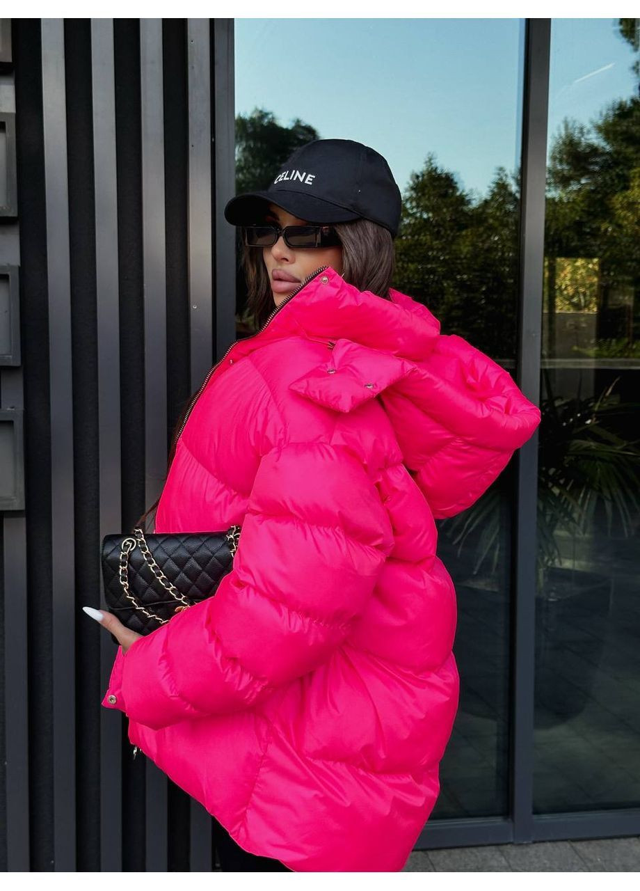 Розовый зимний Пуховик Vakko