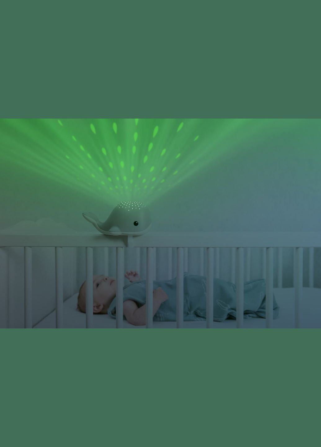 Музичний нічник-проектор Wally Кит, синій () Zazu ZA-WALLY-02 (328400284)