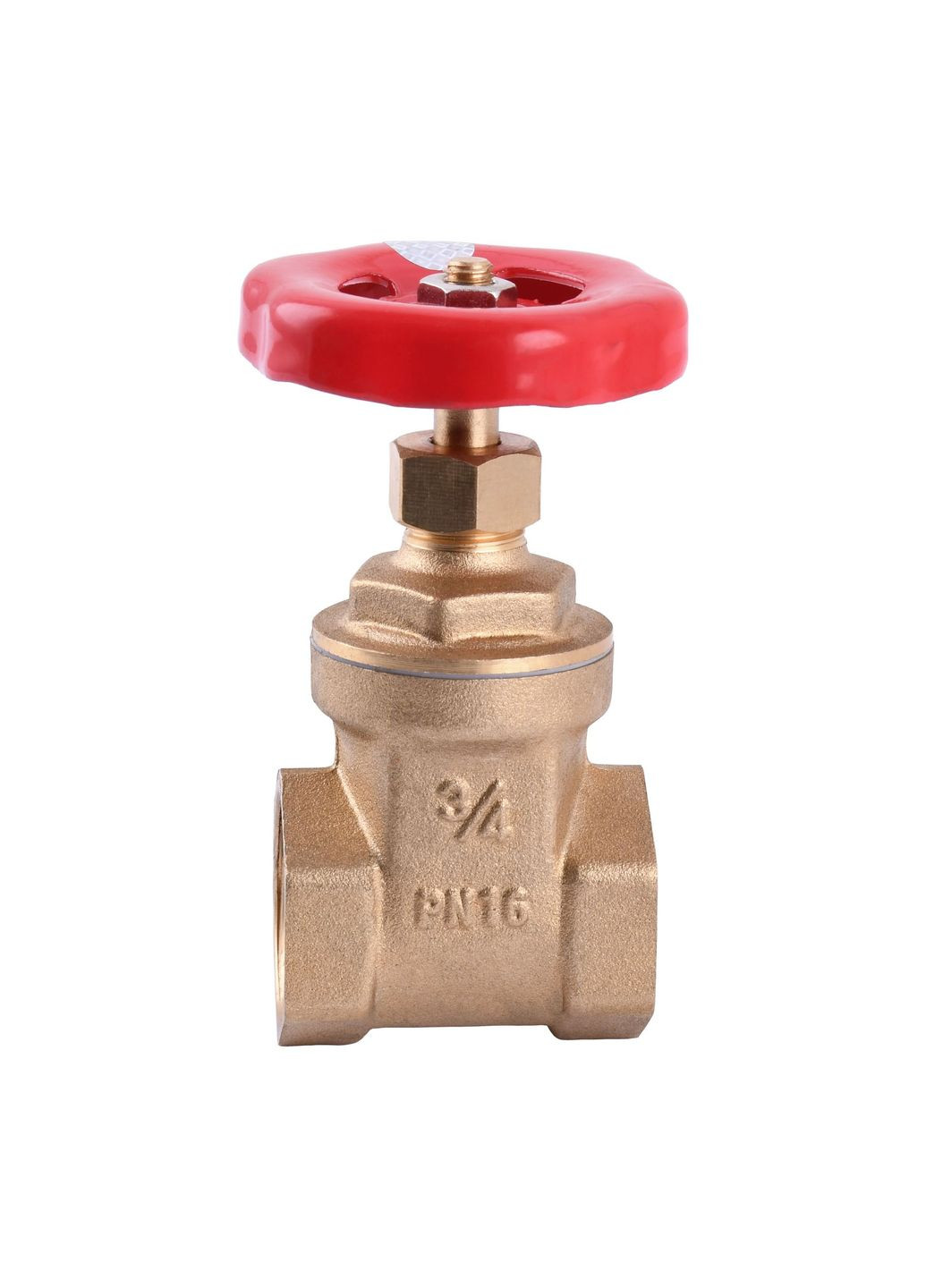 Задвижка вентильная прямая латунная 3/4″ (2042) Solomon (336384386)