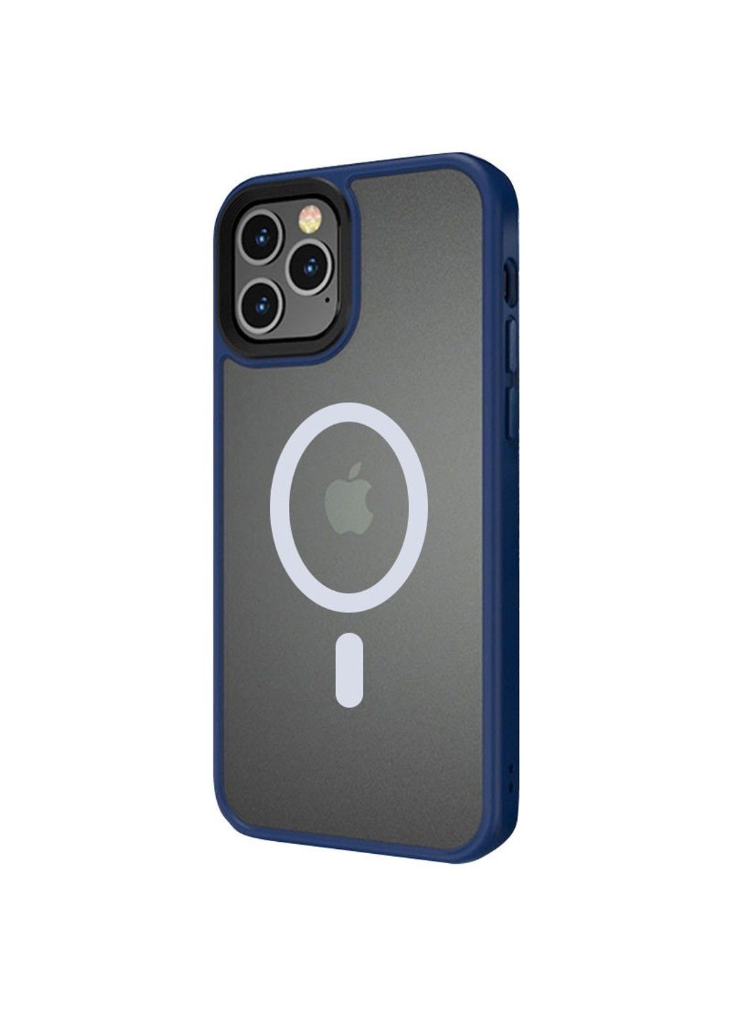 TPU+PC чехол Metal Buttons with MagSafe для Apple iPhone 12 Pro Max (6.7") Epik (292633627)