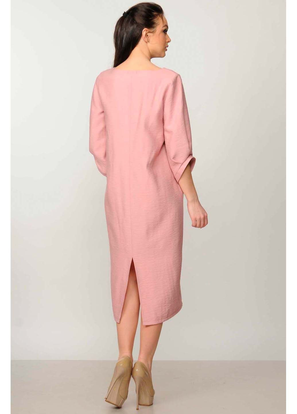 Рожева ділова сукня Ри Мари