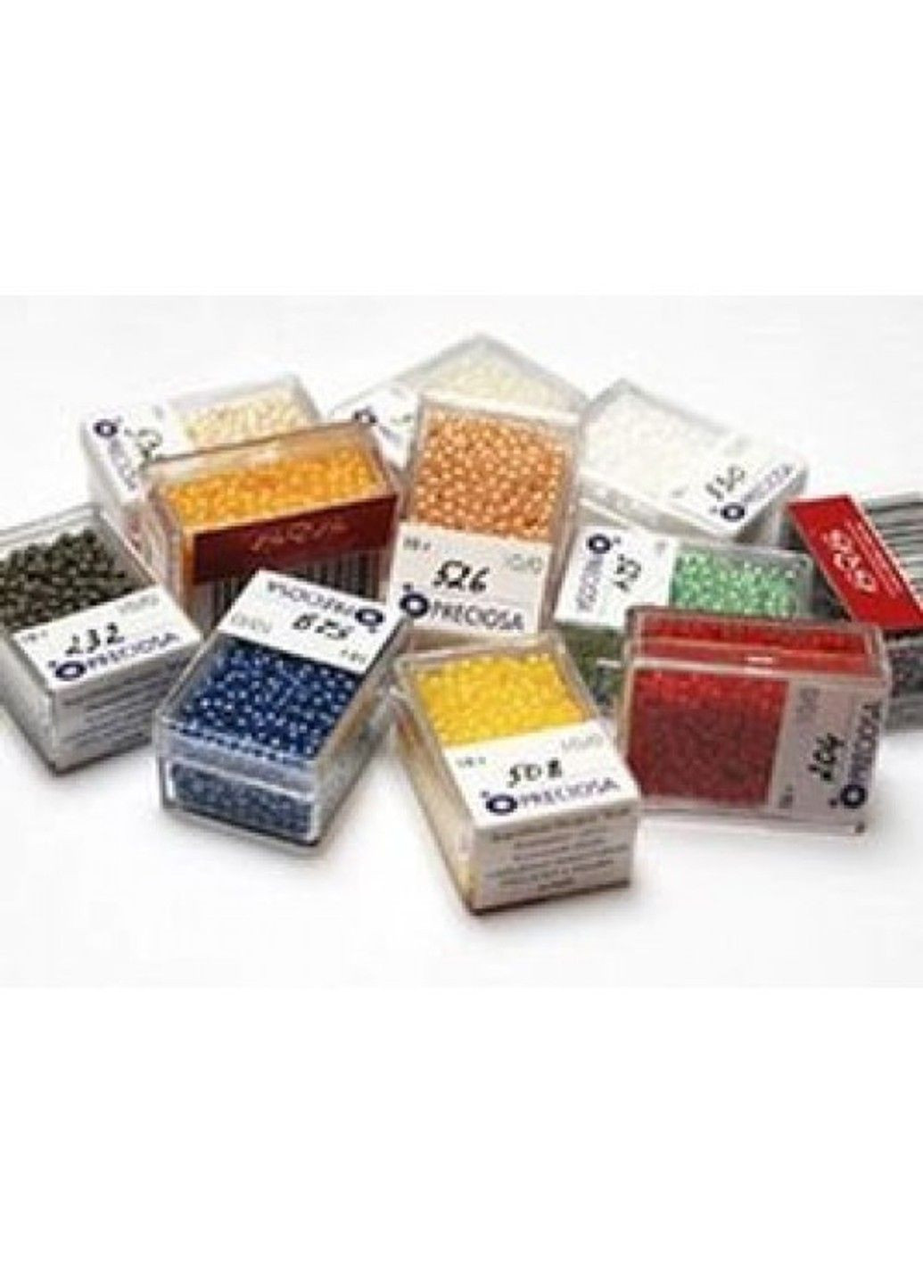 Органайзер пластиковий Тубус-контейнер коробочка тара для бісеру творчості рукоділля зі знімною кришкою 25 гр No Brand (334342697)