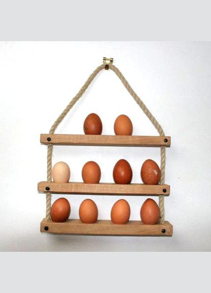 Подставка для яиц из дерева Падуан мускат (ПЯЙ-002307) No Brand (327860874)