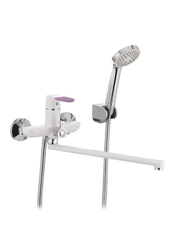 Змішувач для ванни Premium TIGER 006 білий (MI0572) Mixxus (321204628)