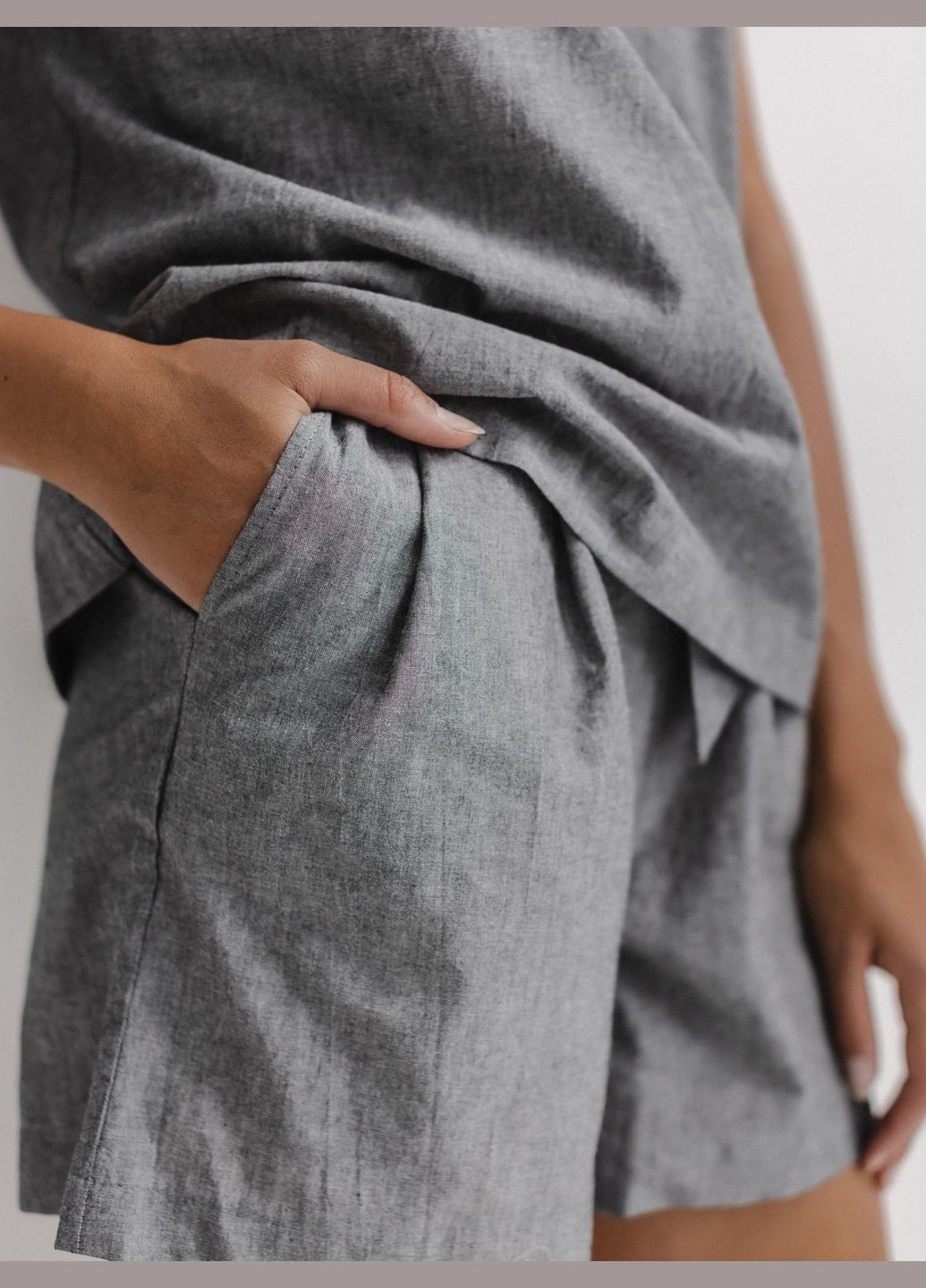 Серая шорты женские silver xl Leglo