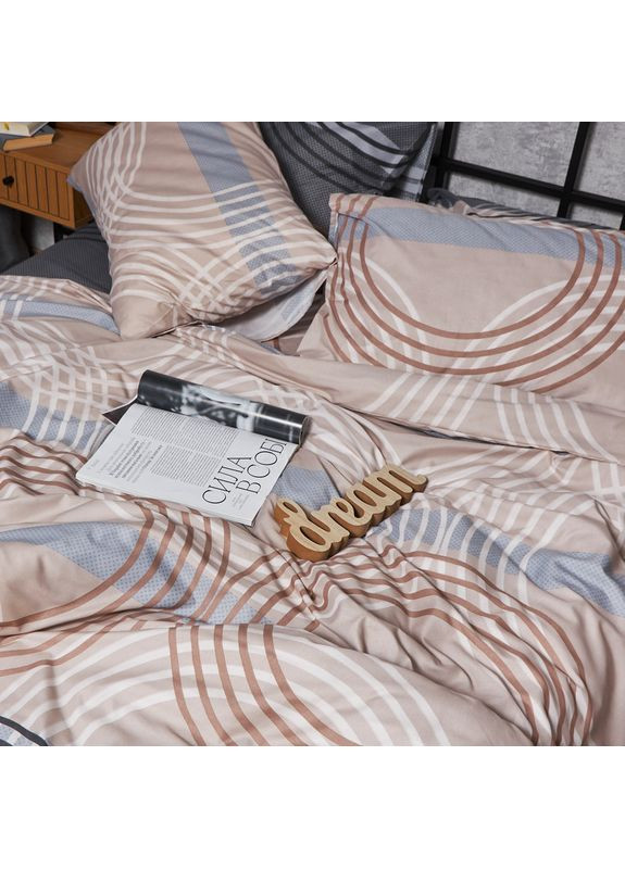 Комплект постельного белья Микросатин Premium «» Полуторный 143х210 наволочки 2х40х60 (MS-820007750) Moon&Star Free Spirit (356115421)