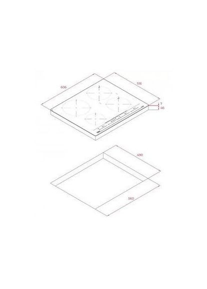 Варильна поверхня електрична ITC 64630 MST BLACK (112500023) Teka (332006487)