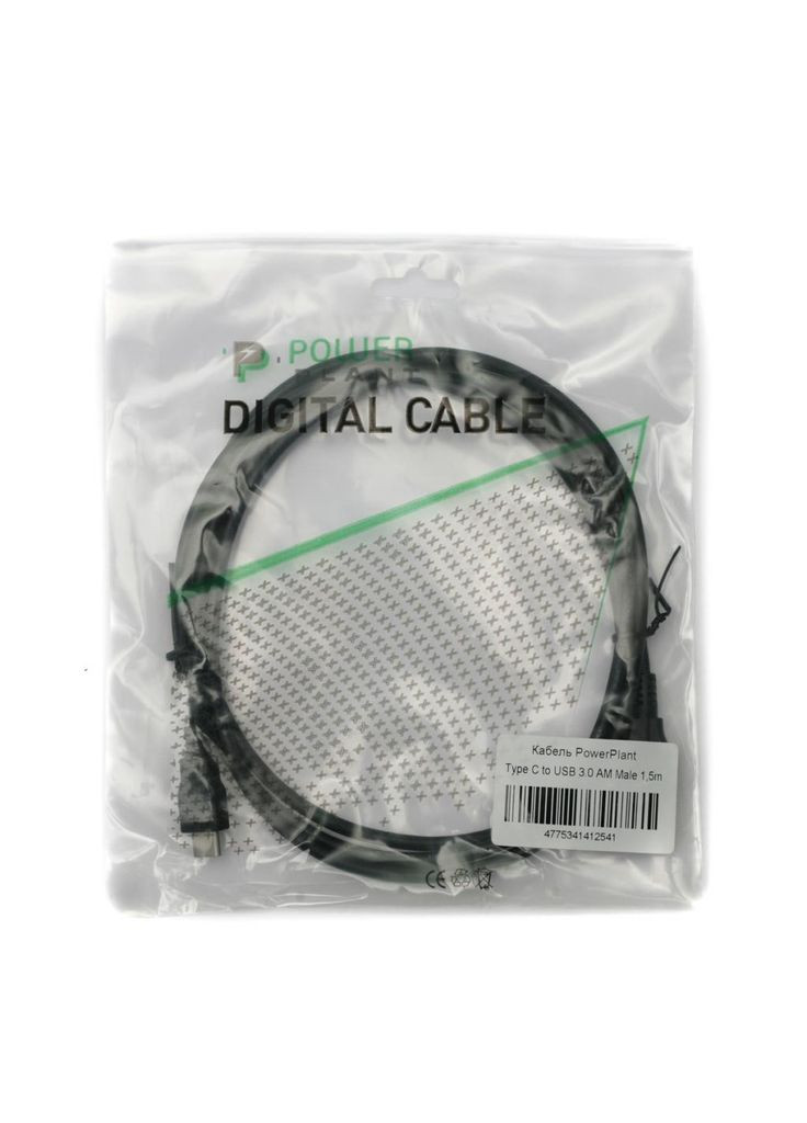 Дата кабеля USB 3.0 AM to Type-C 1.5m (m448160) PowerPlant USB 3.0 AM to USB-C 1.5m (367070049)