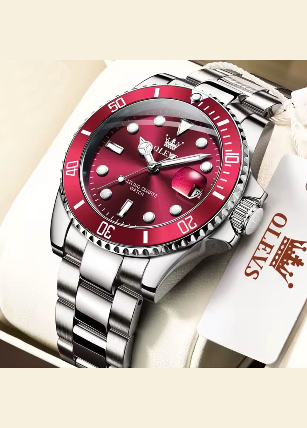 Bordo quartz классический Olevs (345557243)