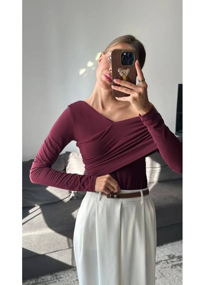 Жіночій боді з відкритими плечіма No Brand (350627760)