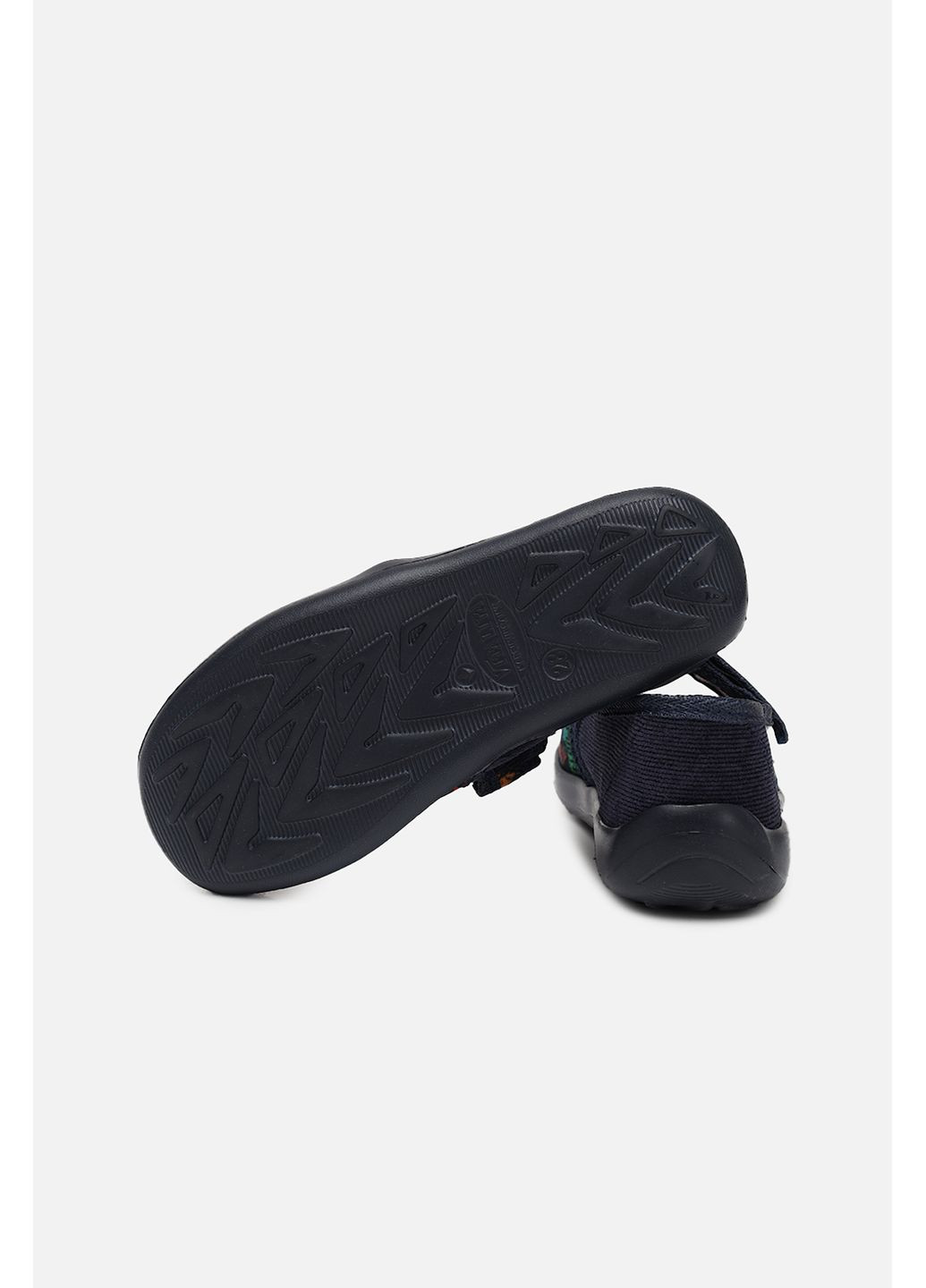 Темно-синие тапочки домашние для мальчика цвет темно-синий цб-00283129 Vitaliya