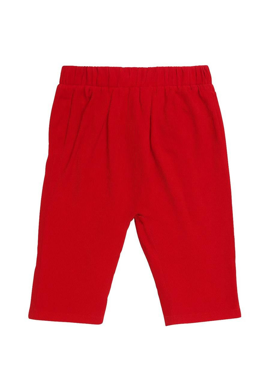 Красные повседневный демисезонные брюки BRIOCHE