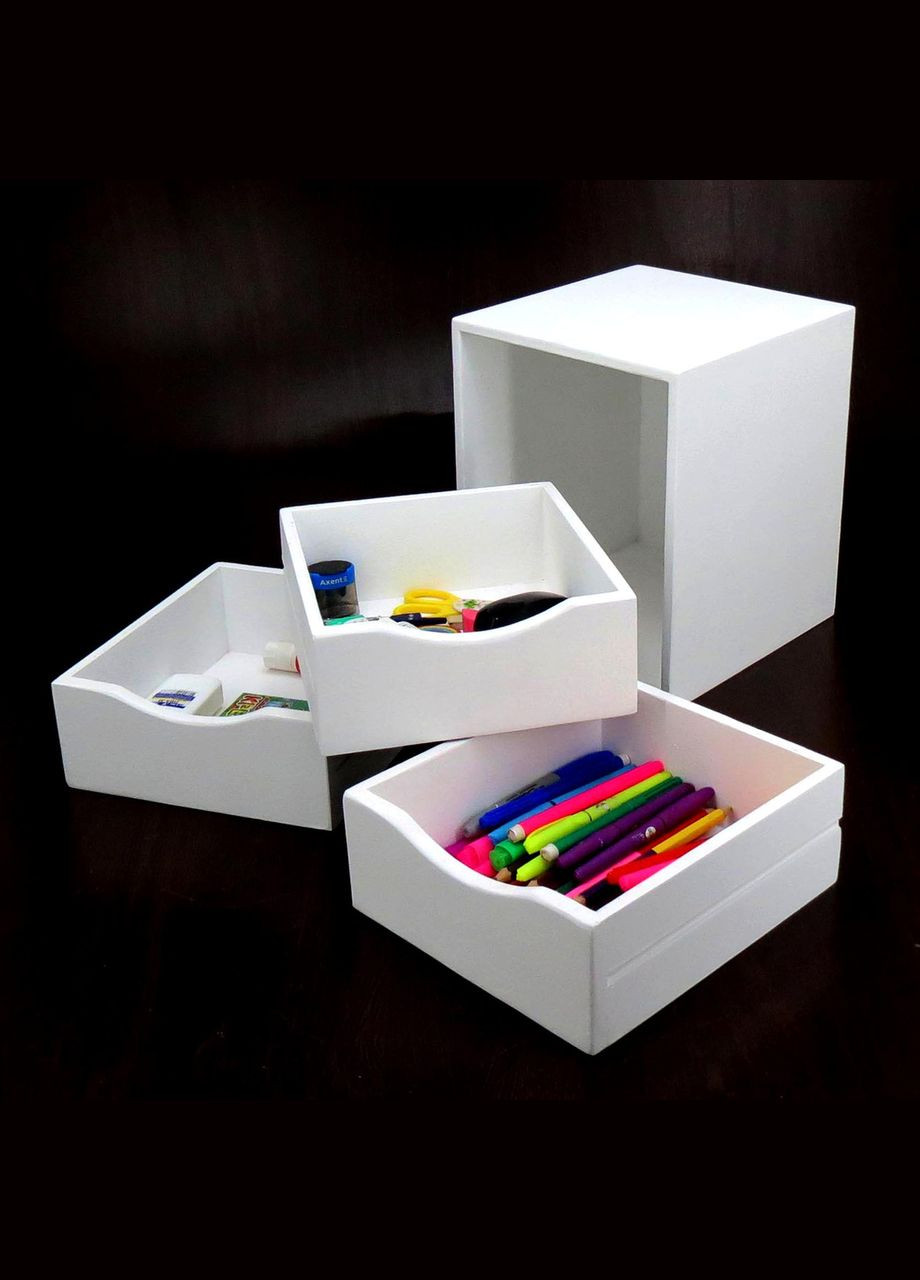 Настольный органайзер из дерева Берген зефир (КНЦ-003520) No Brand (328227906)