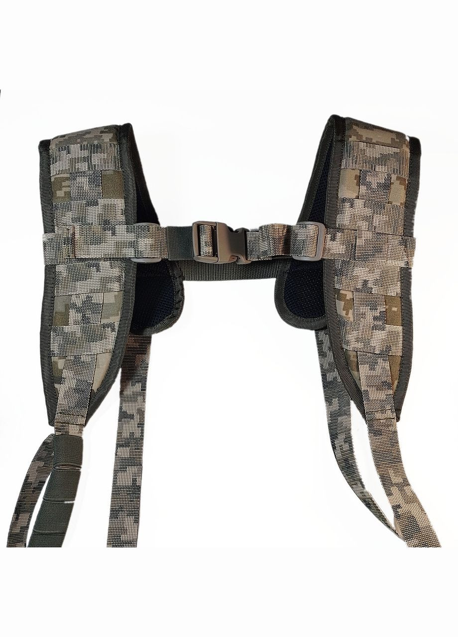 Лямки для боевого пояса мягкие Пиксель ММ14 No Brand (333339970)