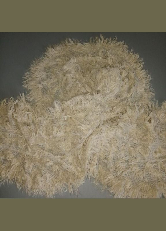 Шарф новый вязаный ажурный айвори красивый женский аксессуар+подарок No Brand (337359579)