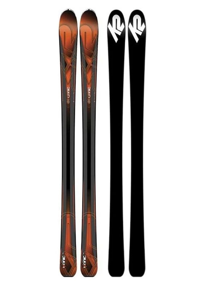 Горные лыжи (комплект) IKONIC 80+M3 12 TCX 177см Grey/orange/black (10A0002.140.1+10A1003.140.1) (170 см black, grey, orange) K2 (395331062)