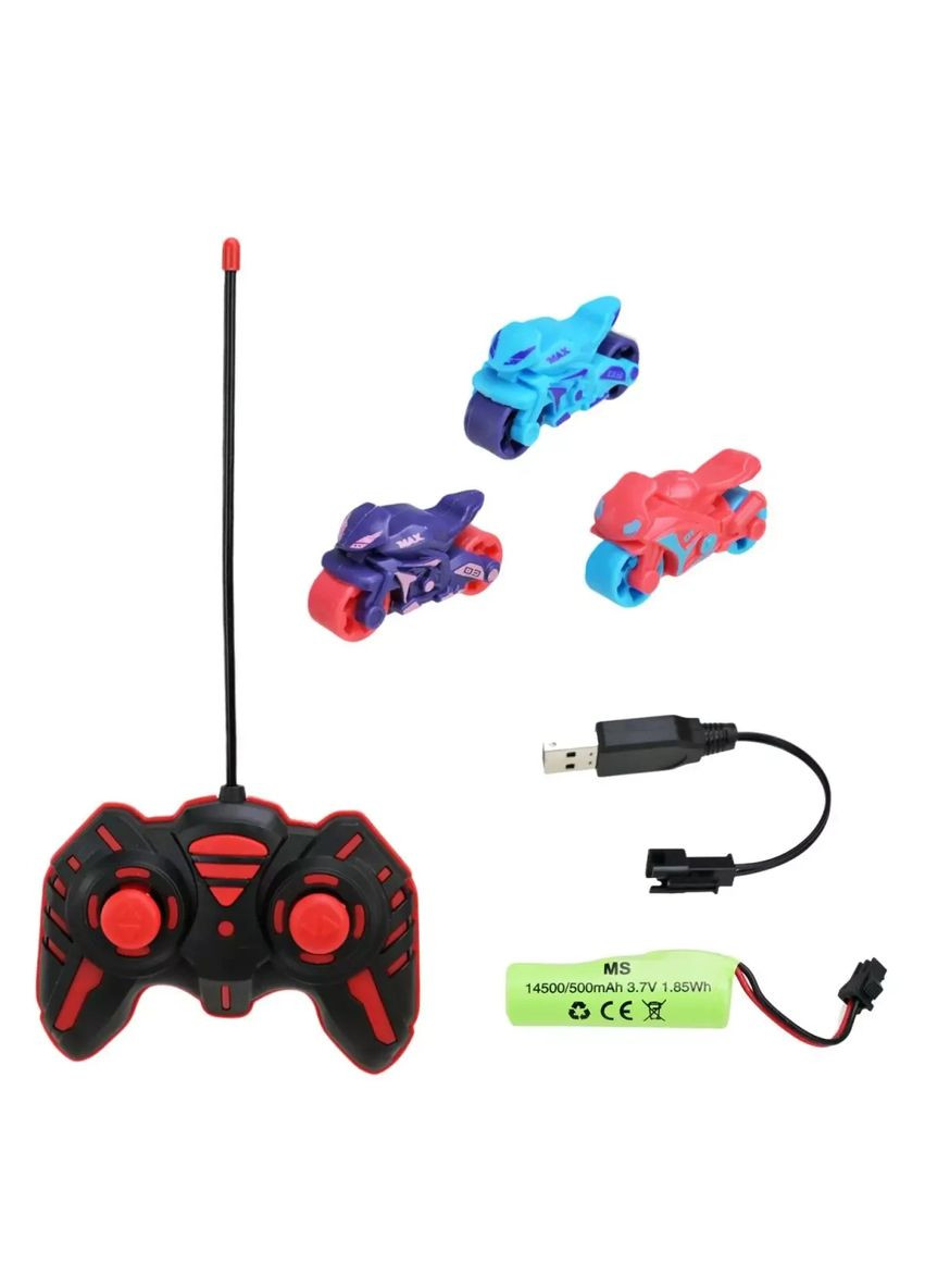 Игрушка мотоцикл на радиоуправлении свет GC169-194 вылетает маленький мотоцикл в ассортименте 2 цвета No Brand (362425770)