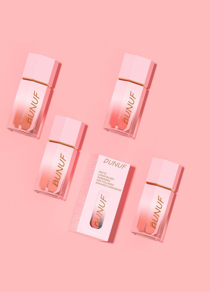 Жидкие матовые румяна Matte Liquid Blush D111 6 мл Dunuf (314933569)