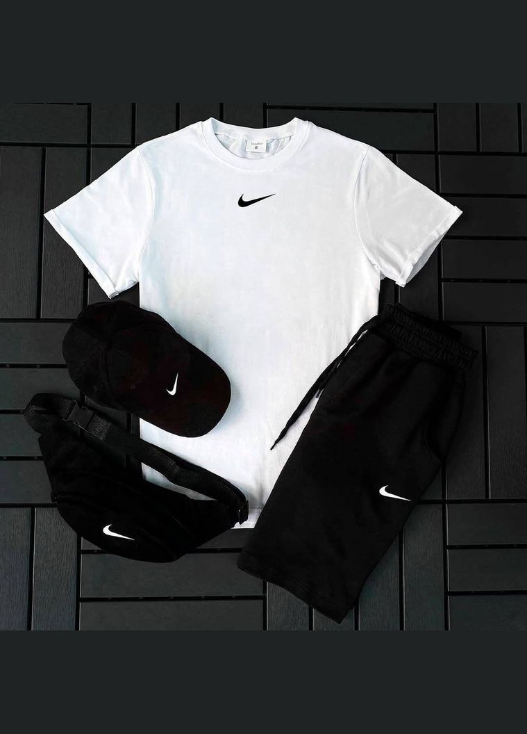 Набір 4в1 (футболка,шорти,кепка,бананка) No Brand (331447839)