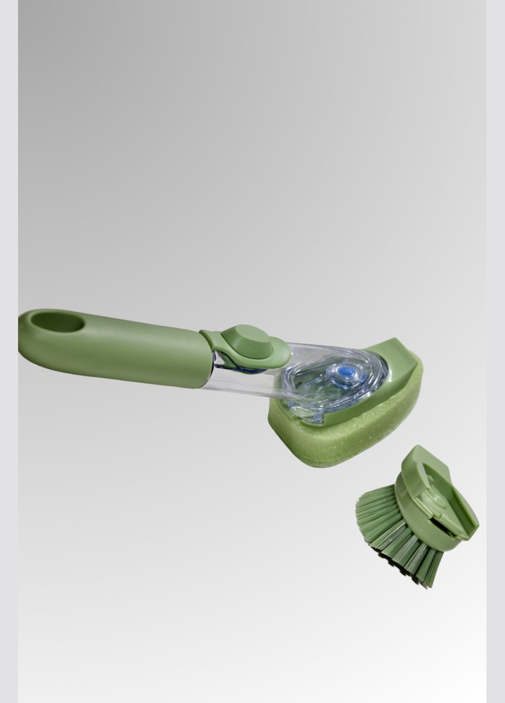 Щітка для миття посуду з дозатором та губкою Pepco (324211569)