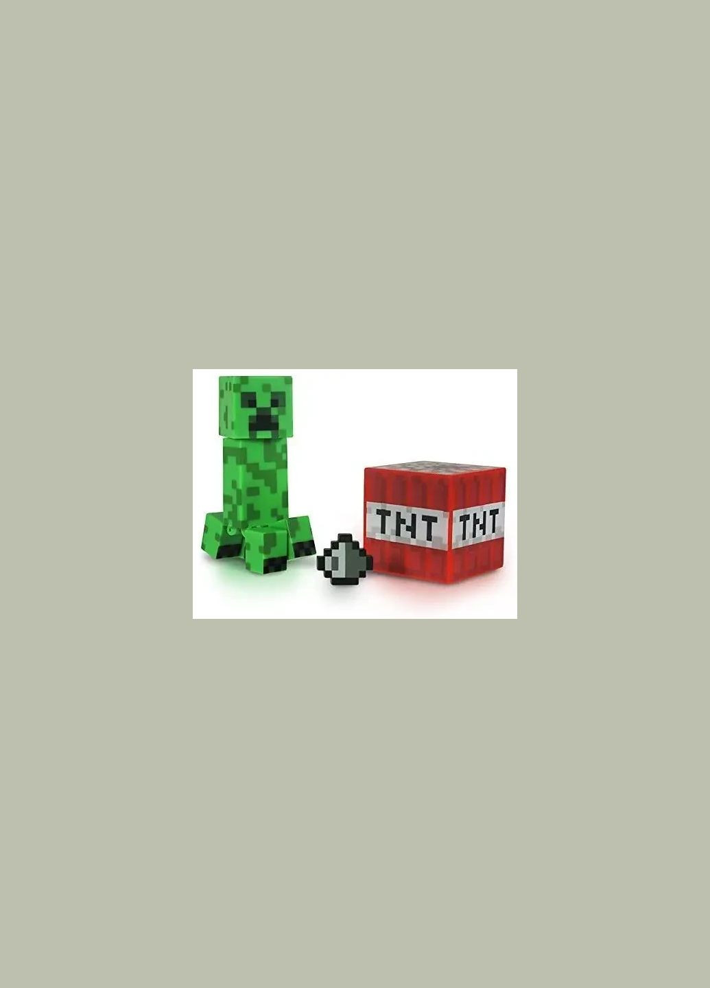 Фигурка Крипер с блоком ТНТ Minecraft No Brand (282719806)