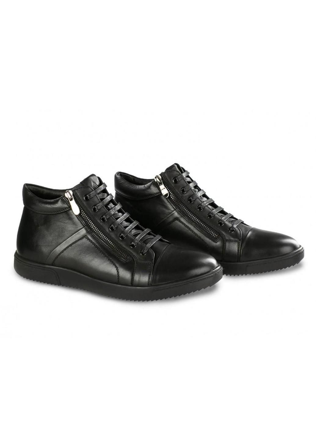 Черные зимние ботинки 7184309 цвет черный Clemento