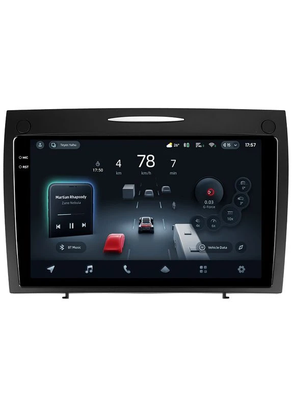 Штатна магнітола CC4 Pro 2K 12+256 Gb Mercedes-Benz SLK-Class SLK Class R171 2004-2011 9" (L1) Teyes (378928416)