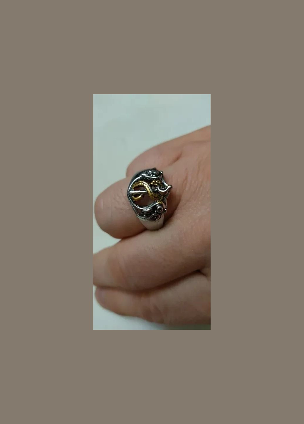 Мужское кольцо Трюмные воды No Brand (276256531)
